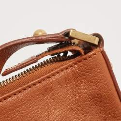 Pre Owned Gucci Brown Leather Small Blondie Hobo