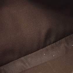 Pre Owned Gucci Brown/Beige GG Canvas and Leather Jackie O Hobo