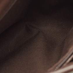 Pre Owned Gucci Brown/Beige GG Canvas and Leather Jackie O Hobo