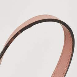 مملوكة مسبقًا حقيبة كروس غوتشي قلاب جلد مايكروغوتشيسيما رصاصي 