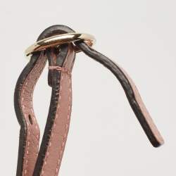 مملوكة مسبقًا حقيبة كروس غوتشي قلاب جلد مايكروغوتشيسيما رصاصي 