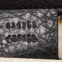 Pre Owned Gucci Black Leather Soho Clutch