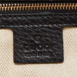 Pre Owned Gucci Black Leather Soho Clutch