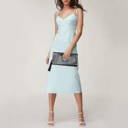 Pre Owned Gucci Black Leather Soho Clutch