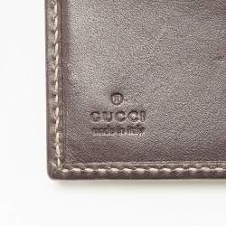Gucci Ebony/Beige GG Supreme Canvas Ladies Web Wallet