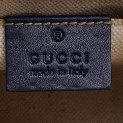 مملوكة مسبقًا حقيبة كتف غوتشي إيميلي جلد لامعة غوتشيسيما برونزية صغيرة بسلسلة