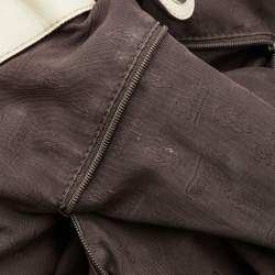 Pre Owned Gucci Off White Guccissima Leather Large Sukey Tote