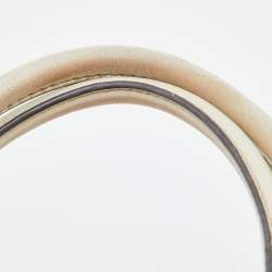 Pre Owned Gucci Off White Guccissima Leather Large Sukey Tote