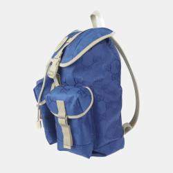 Gucci Blue Nylon GG Off The Grid Backpack