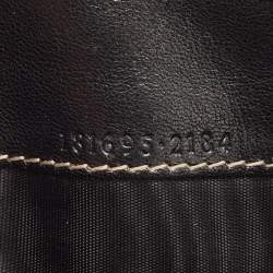 Gucci Black GG Canvas Interlocking G Continental Wallet