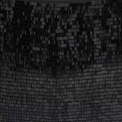 Pre Owned Gucci Black Satin and Beaded Hobo