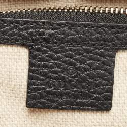 Gucci Black Leather Soho Top Handle Bag