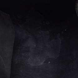 Pre Owned Gucci Grey/Black GG Crystal Canvas and Leather Large Bardot Joy Tote