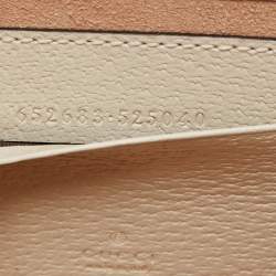 Pre Owned Gucci Brown/Beige GG Supreme Canvas Berry Print Mini Padlock Shoulder Bag