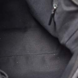 Pre Owned Gucci Black GG Canvas and Leather Abbey Messenger Bag