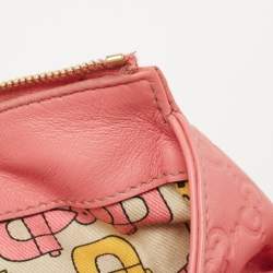 مملوكة مسبقًا حقيبة كلتش غوتشي هيستريا جلد وردية كبيرة