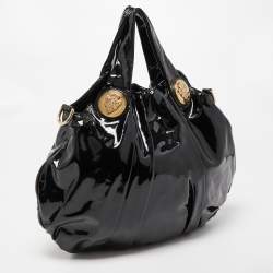 مملوكة مسبقًا حقيبة هوبو غوتشي هيستيريا جلد لامعة كبيرة