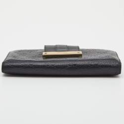 مملوكة مسبقًا Gucci Black Guccisima Leather Continental Wallet