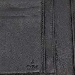 مملوكة مسبقًا Gucci Black Guccisima Leather Continental Wallet