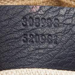 Pre Owned Gucci Blue Leather Medium Soho Chain Shoulder Bag