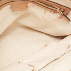 Pre Owned Gucci Beige Leather Small Soho Top Handle Bag