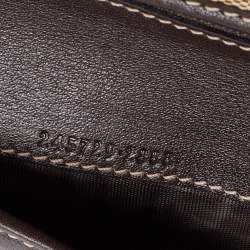 مملوكة مسبقًا Gucci Beige/Dark Brown GG Canvas Lovely Heart Continental Wallet