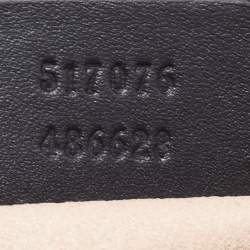Pre Owned Gucci Brown Suede and Patent Leather GG Ophidia Belt Bag