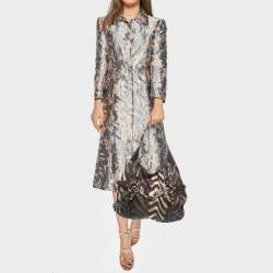 Pre Owned Gucci Brown/Multicolor Python Limited Edition 85th Anniversary Bridal Bit Hobo