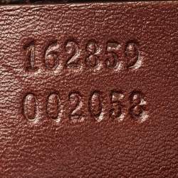 Pre Owned Gucci Brown/Multicolor Python Limited Edition 85th Anniversary Bridal Bit Hobo