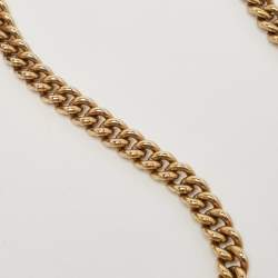 Pre Owned Gucci Black/White Matelasse Leather Medium GG Marmont Shoulder Bag