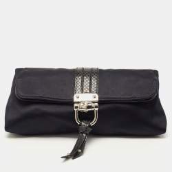Gucci Bamboo Croisette Evening Bag - Black Evening Bags, Handbags