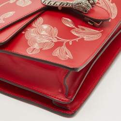 Gucci Red Leather Medium Chinese New Year Dionysus Shoulder Bag