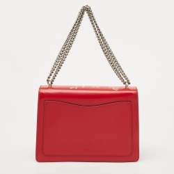 Gucci Red Leather Medium Chinese New Year Dionysus Shoulder Bag