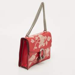 Gucci Red Leather Medium Chinese New Year Dionysus Shoulder Bag