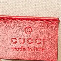 Gucci Red Leather Medium Chinese New Year Dionysus Shoulder Bag