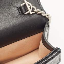 Pre Owned Gucci Dark Green GG Velvet Super Mini Dionysus Shoulder Bag