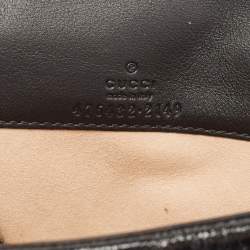 Pre Owned Gucci Dark Green GG Velvet Super Mini Dionysus Shoulder Bag