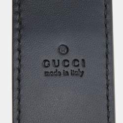 Gucci Black Guccisima Leather Money Clip