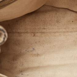Gucci Pale Gold Leather Medium Soho Chain Shoulder Bag