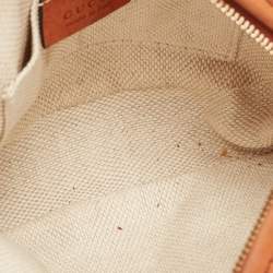 Pre Owned Gucci Brown Nubuck Mini Soho Disco Chain Crossbody Bag