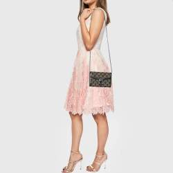 Gucci Black GG Denim Mini Dionysus Chain Shoulder Bag