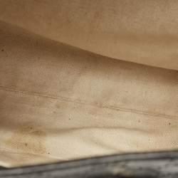 مملوكة مسبقًا Gucci Black Guccissima Leather Large Emily Chain Shoulder Bag