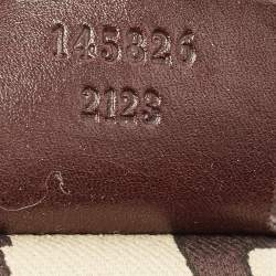 مملوكة مسبقًا Gucci Dark Brown Guccissima Leather Horsebit Creole Hobo