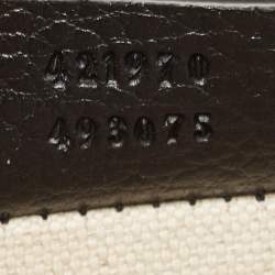 Pre Owned Gucci Black Leather Mini Dionysus Shoulder Bag