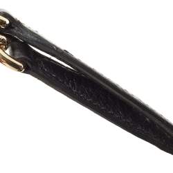 Pre Owned Gucci Black Leather Medium Soho Chain Shoulder Bag