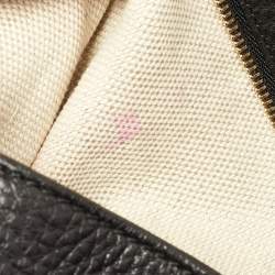 Pre Owned Gucci Black Leather Medium Soho Chain Shoulder Bag