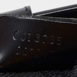 Pre Owned Gucci Black Leather Jackie O Hobo