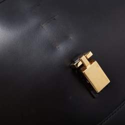 Pre Owned Gucci Black Leather Jackie O Hobo