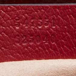 Pre Owned Gucci Multicolor GG Supreme Flora Canvas and Leather Small Ophidia Tote
