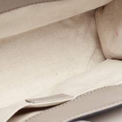 Pre Owned Gucci Grey Guccissima Leather Small Emily Chain Shoulder Bag